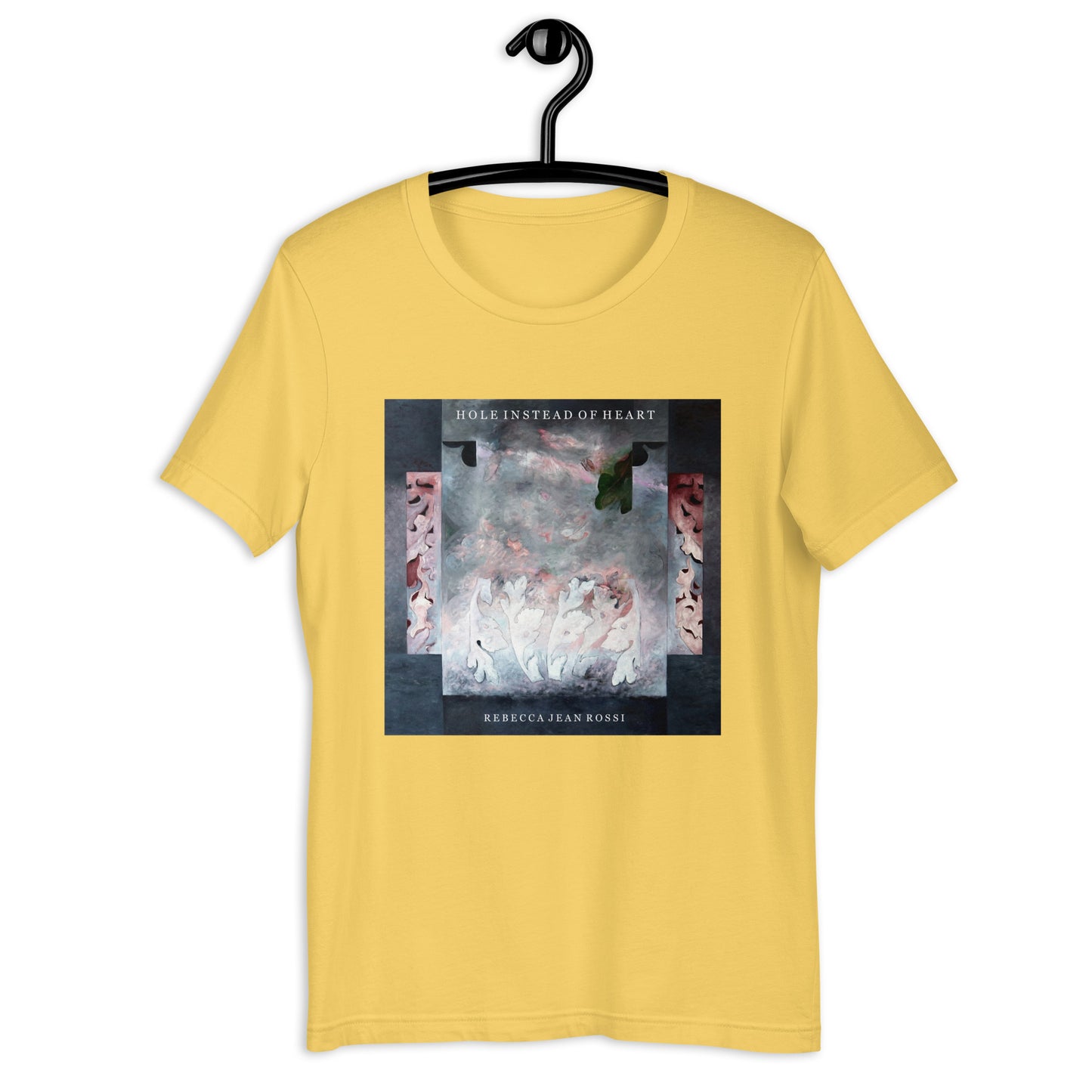 Unisex t-shirt "Hole Instead of Heart" album art by Greg Rossi
