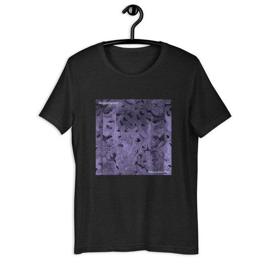 Unisex t-shirt, "Retrospective" art work by Greg Rossi